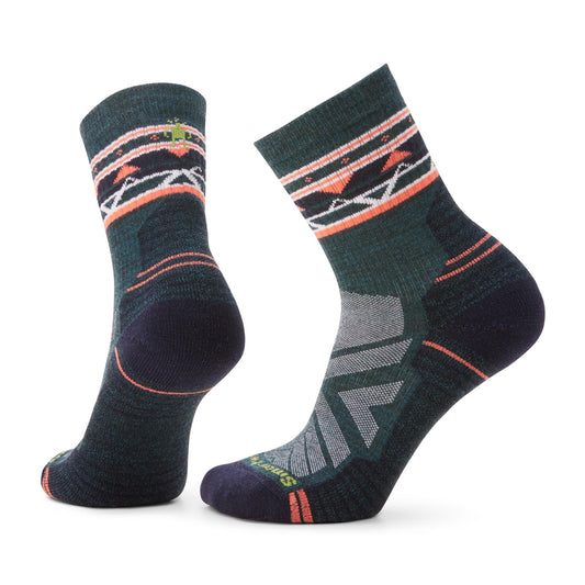 Smartwool W's Hike Light Cushion Zig Zag Valley Mid Crew Socks