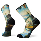Bas Smartwool Hike Light Cushion Mountain Print Crew (hommes)