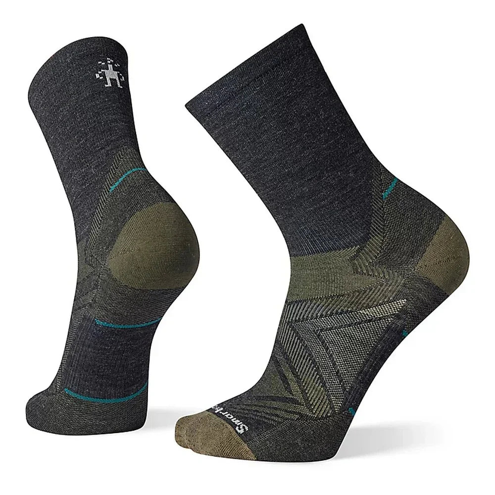 Smartwool M's Run Zero Cushion Mid Crew Socks