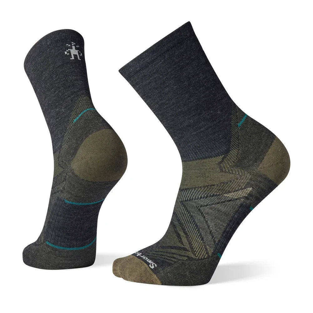 Smartwool M's Run Zero Cushion Mid Crew Socks