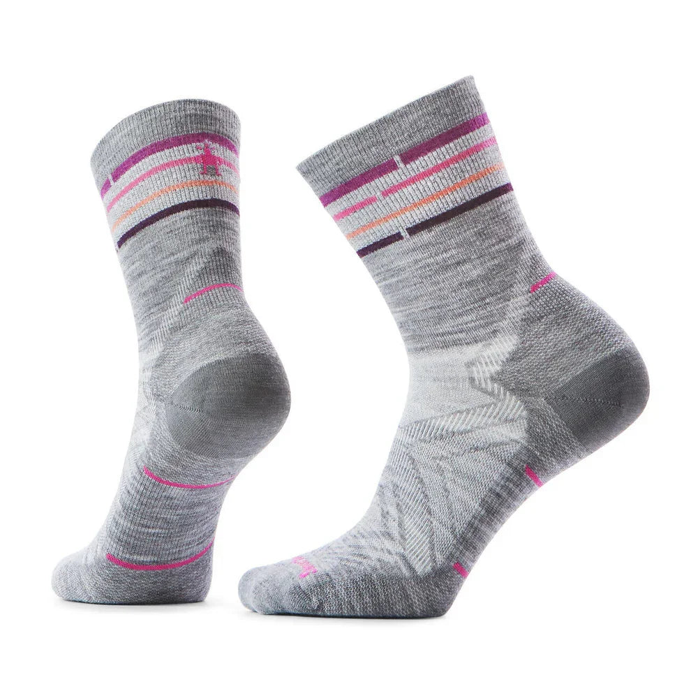 Smartwool W's Run Zero Cushion Mid Crew Socks