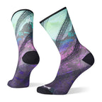 Bas Smartwool Cycle Zero Cushion Mountain Print Crew (femmes)