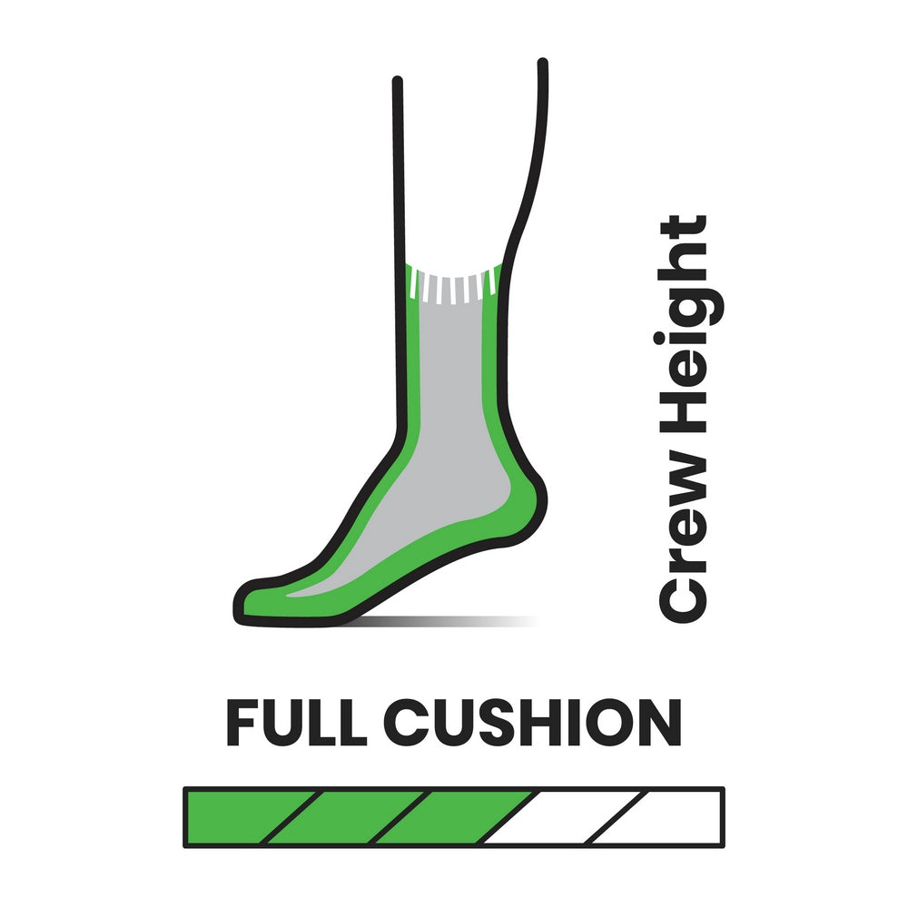 Smartwool Juniors' Hike Full Cushion Margarita Crew Socks