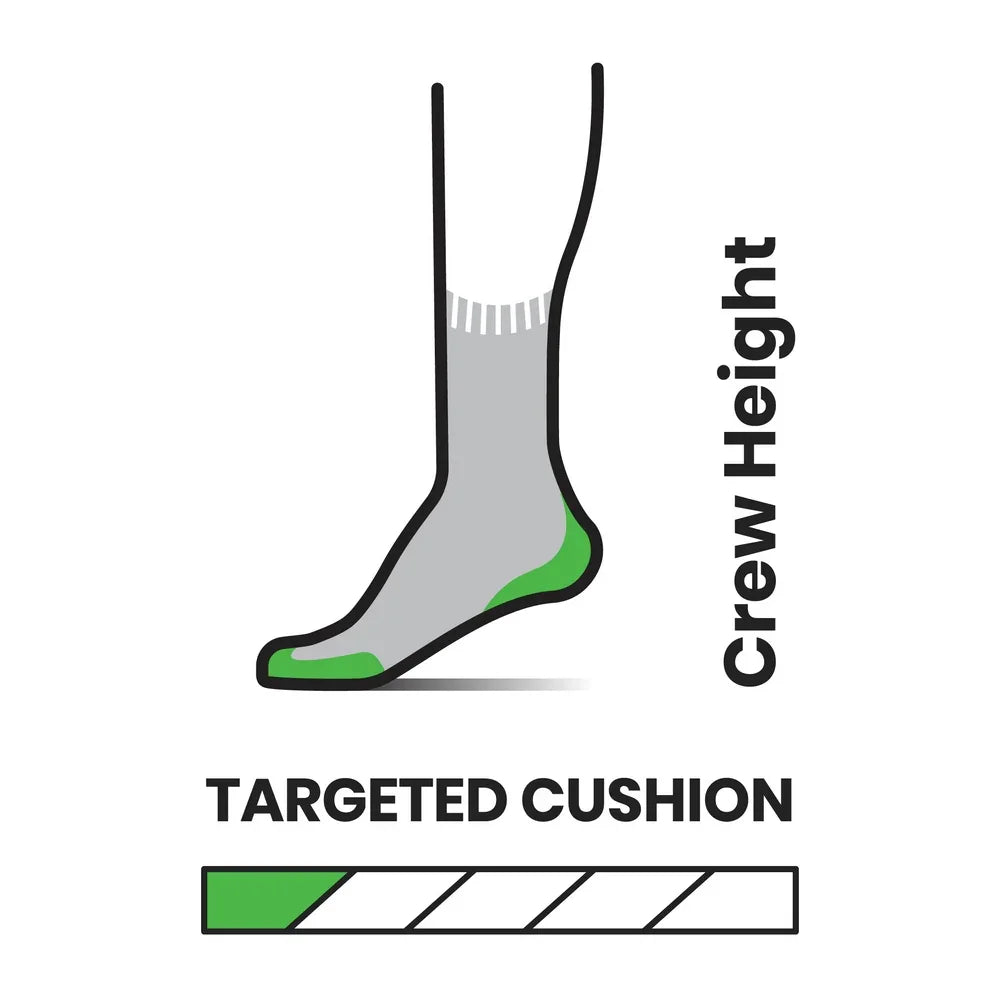 Bas Smartwool Athletic Targeted Cushion Stripe Crew (hommes)