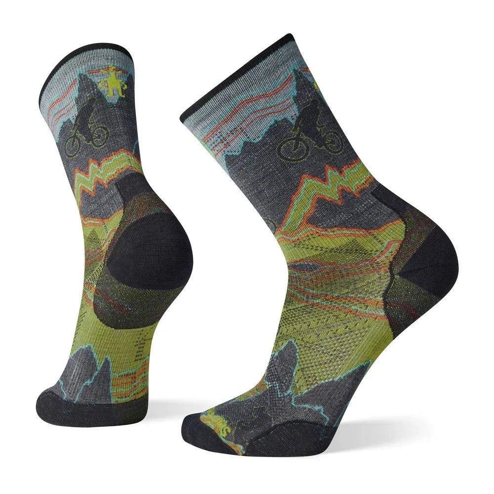 Bas Smartwool Cycle Zero Cushion Print Crew (hommes)