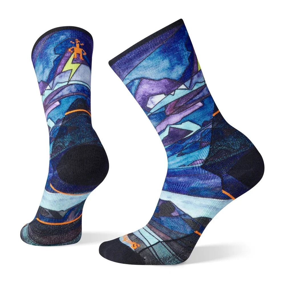 Smartwool W's Athlete Edition Run Print Crew Socks