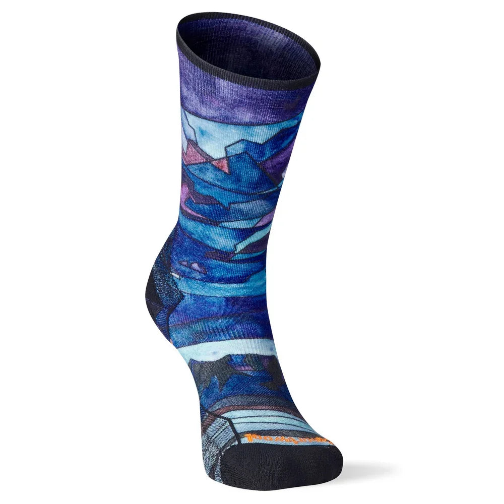 Smartwool W's Athlete Edition Run Print Crew Socks