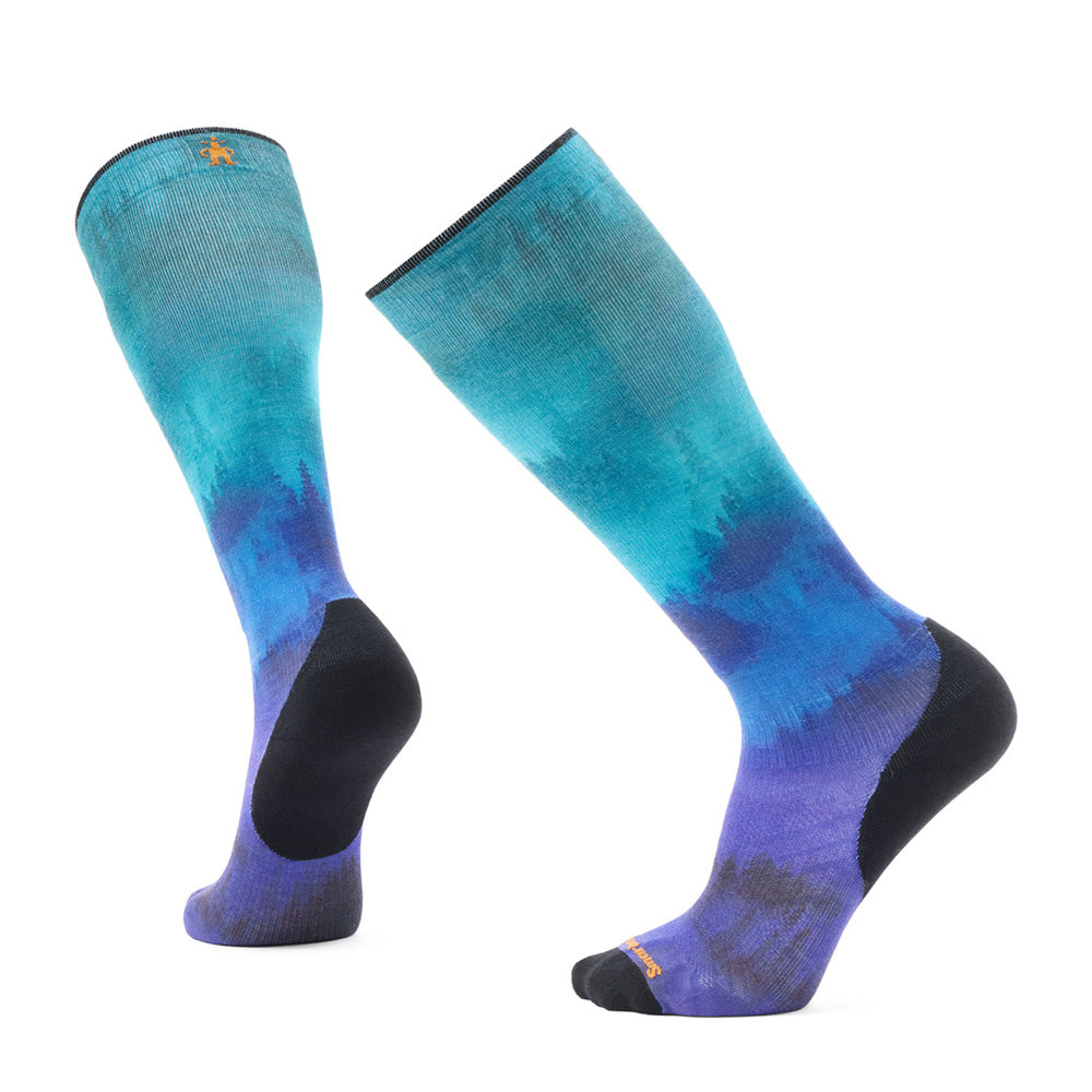 Bas Smartwool Ski Targeted Cushion Compression Print OTC