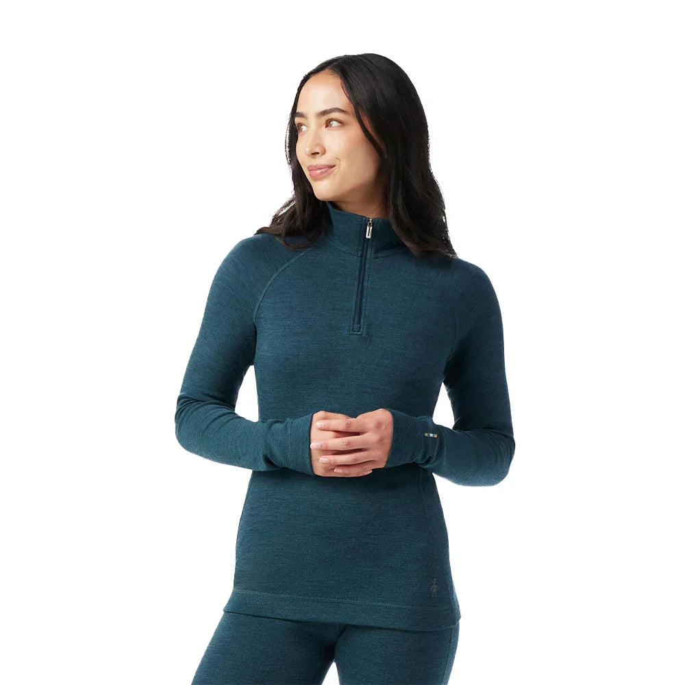 Chandail à fermeture éclair 1/4 Smartwool Classic Thermal Merino Boxed (femmes)
