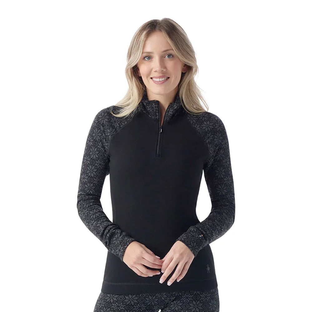 Chandail à fermeture éclair 1/4 Smartwool Classic Thermal Merino Boxed (femmes)