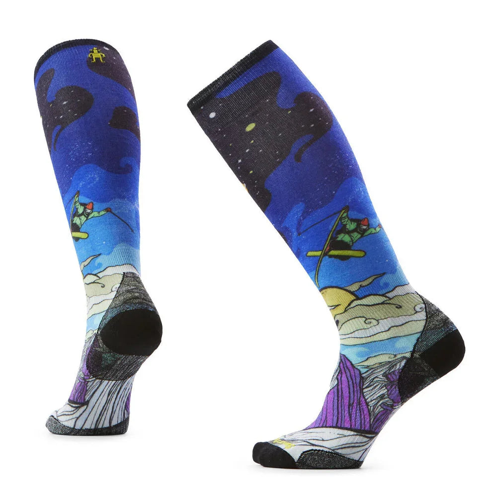 Bas Smartwool Ski Zero Cushion Galatic OTC (femmes)