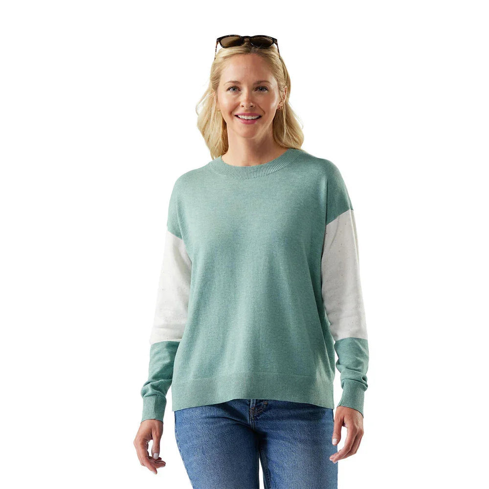 Chandail Smartwool Edgewood Colorblock Crew (femmes)