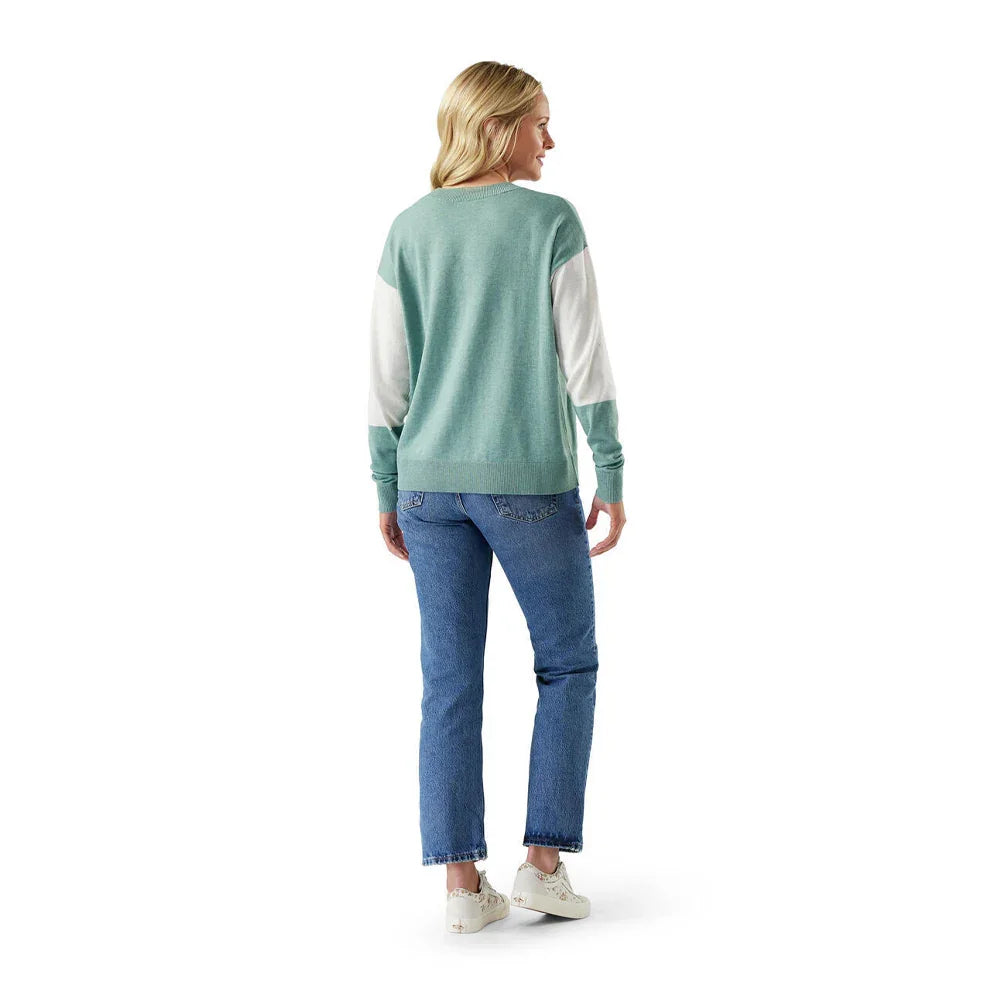 Chandail Smartwool Edgewood Colorblock Crew (femmes)