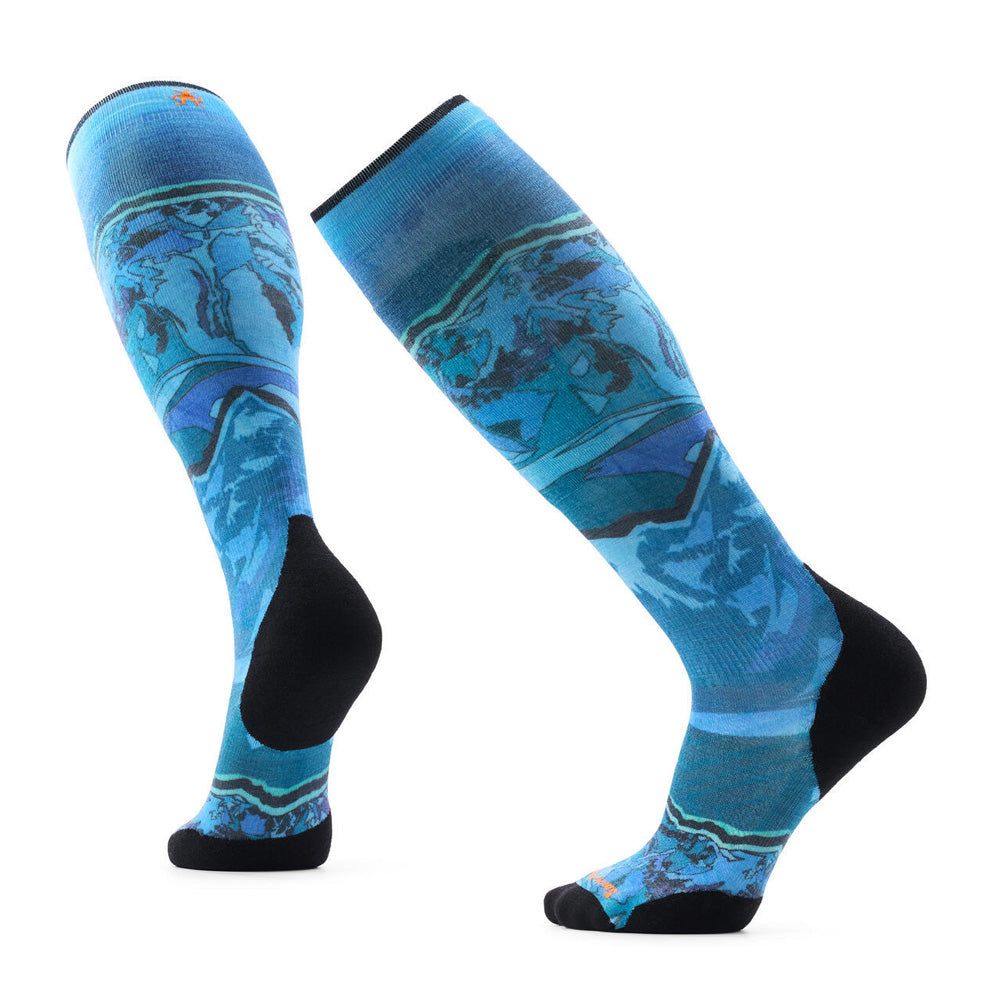 Bas de ski Ski Targeted Cushion Storm Peak Print OTC (unisexe)