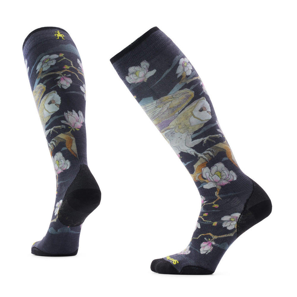 Bas de ski Smartwool Ski Zero Cushion Nightwatcher Print OTC (femmes)