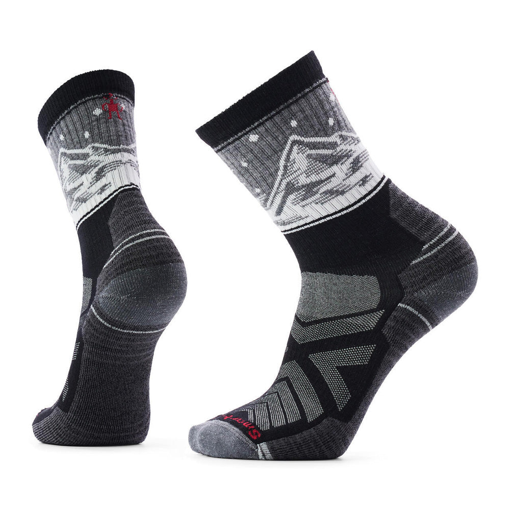 Smartwool M's Hike Light Cushion Valley View Crew Hiking Socks