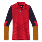 Smartwool W's Intraknit Merino 200 Colorblock 1/4 Zip Top