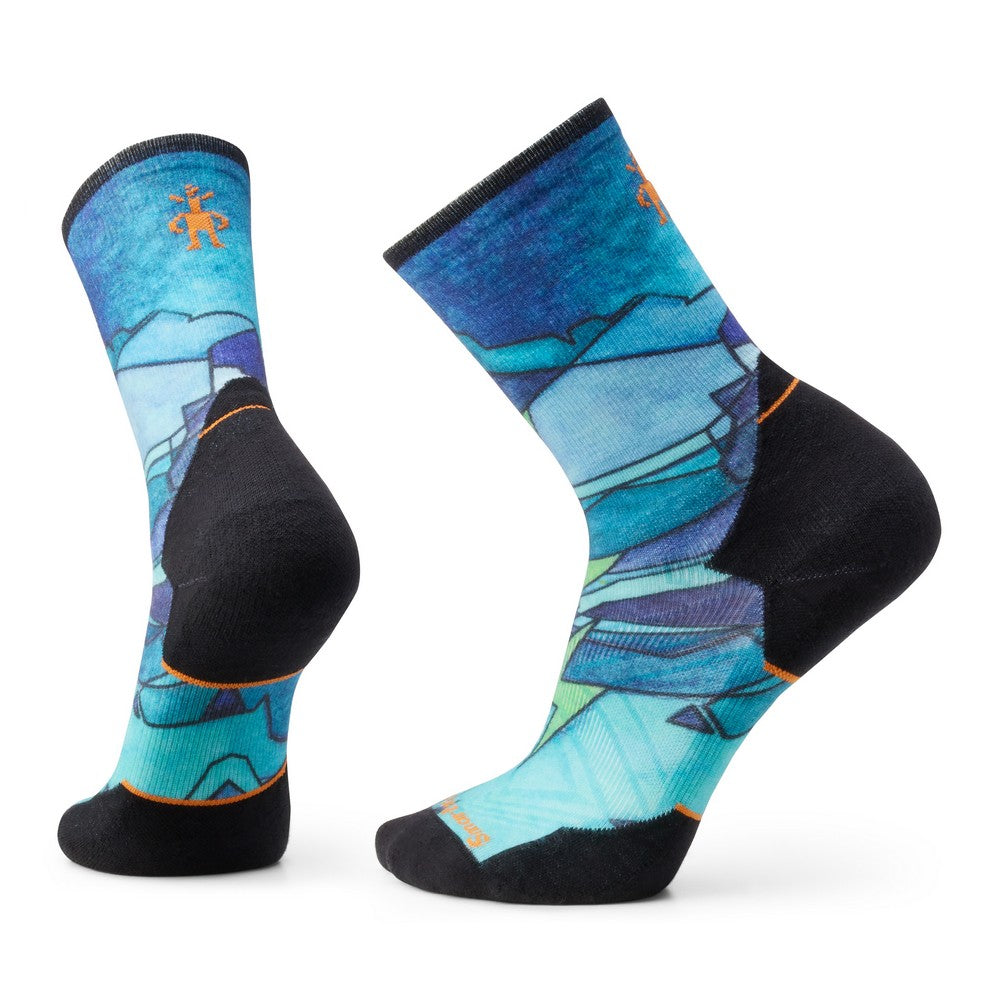 Bas Smartwool Athlete Edition Run Print Crew (hommes)