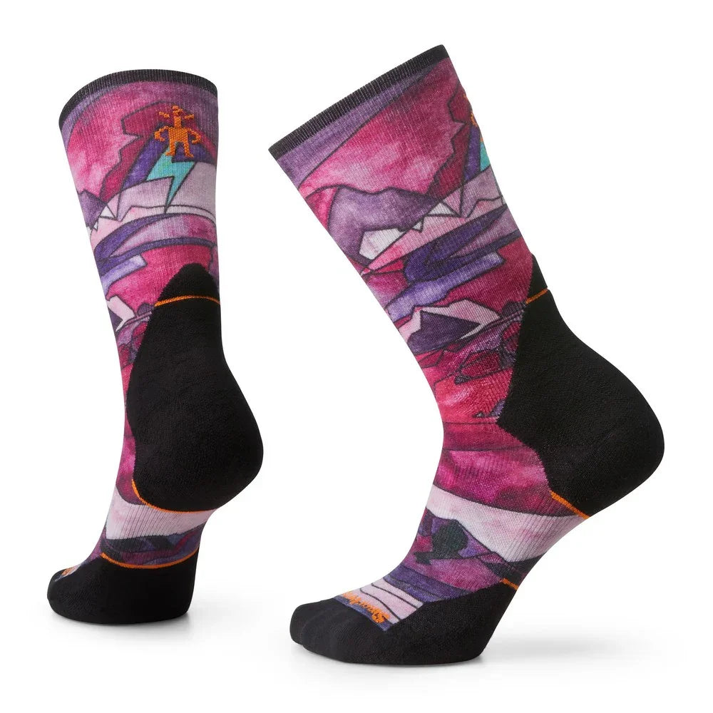 Smartwool W's Athlete Edition Run Print Crew Socks