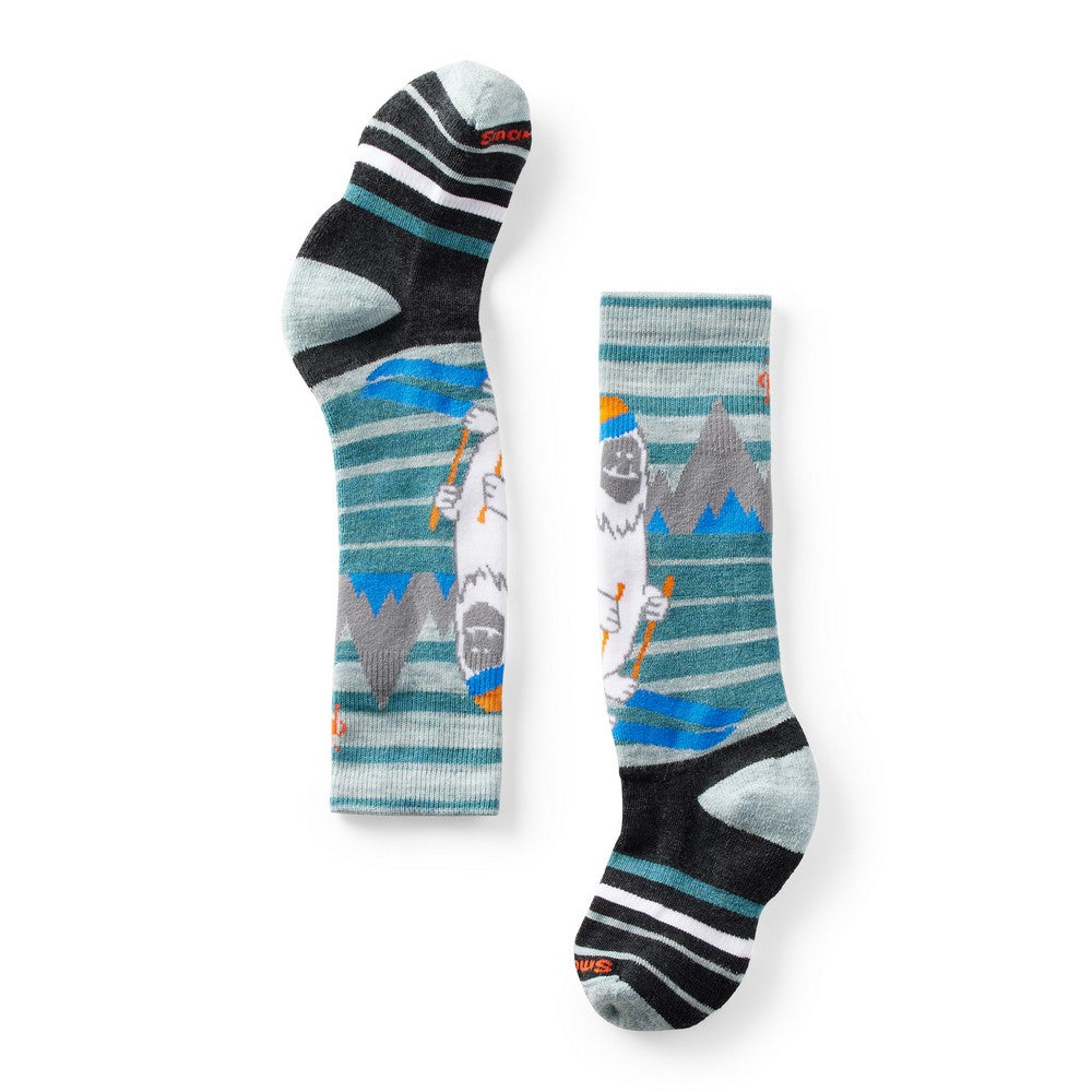 Smartwool Juniors' Wintersport Full Cushion Yeti Pattern OTC Socks