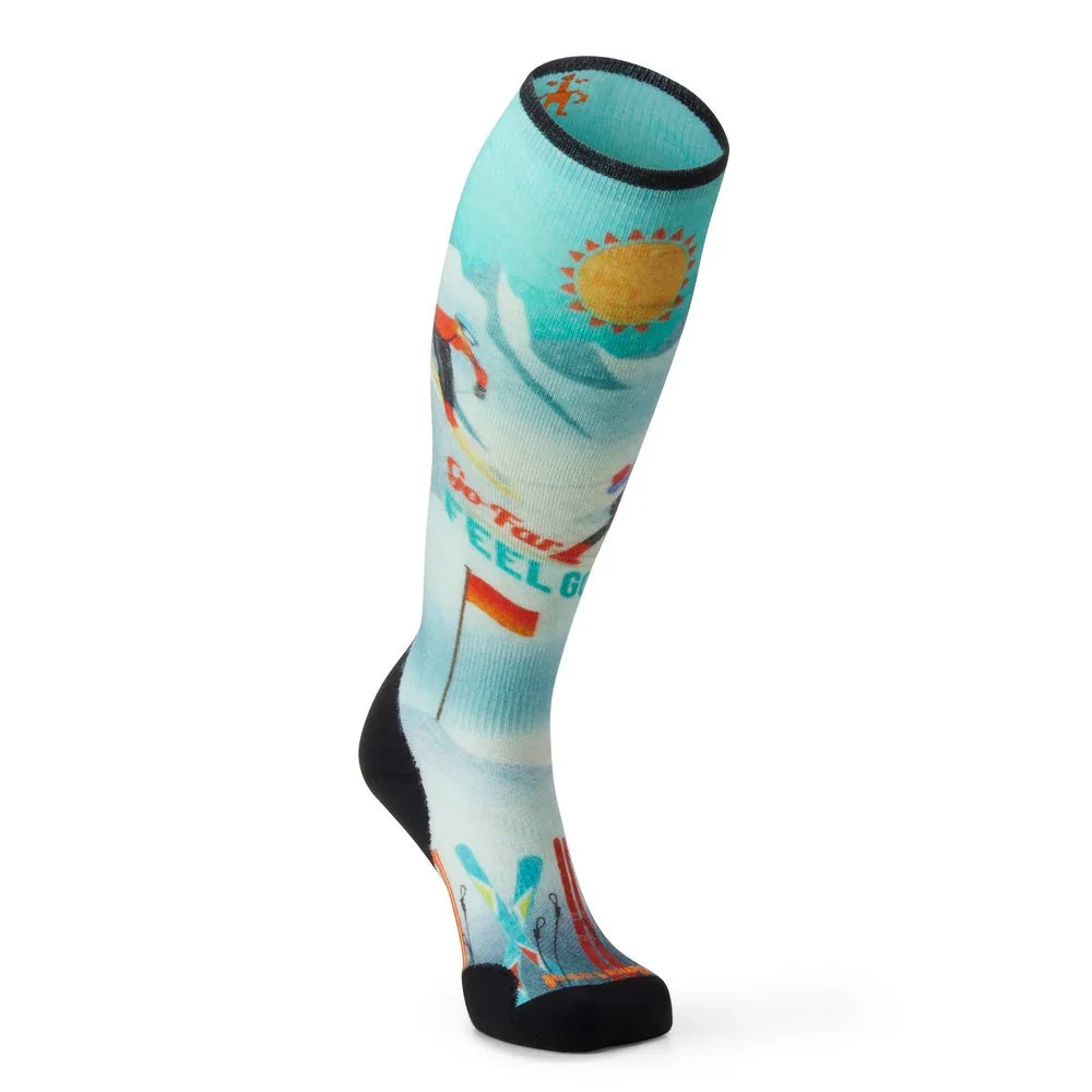 Smartwool W's Ski Targeted Cushion Snow Bunny OTC Socks