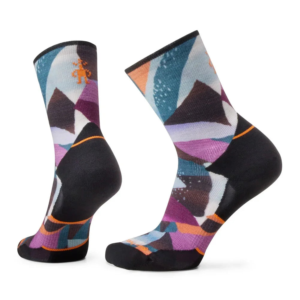 Smartwool W's Trail Run Targeted Cushion Mosaic Pieces Crew Socks