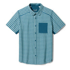 Smartwool M's Printed Button Down Short Sleeve Shirt