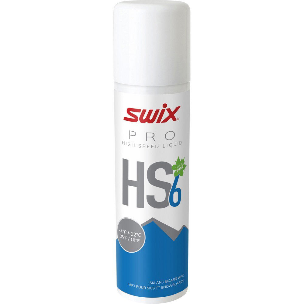 Swix HS6 Blue -12°C/-4°C Liquid Glide Wax - 125ml