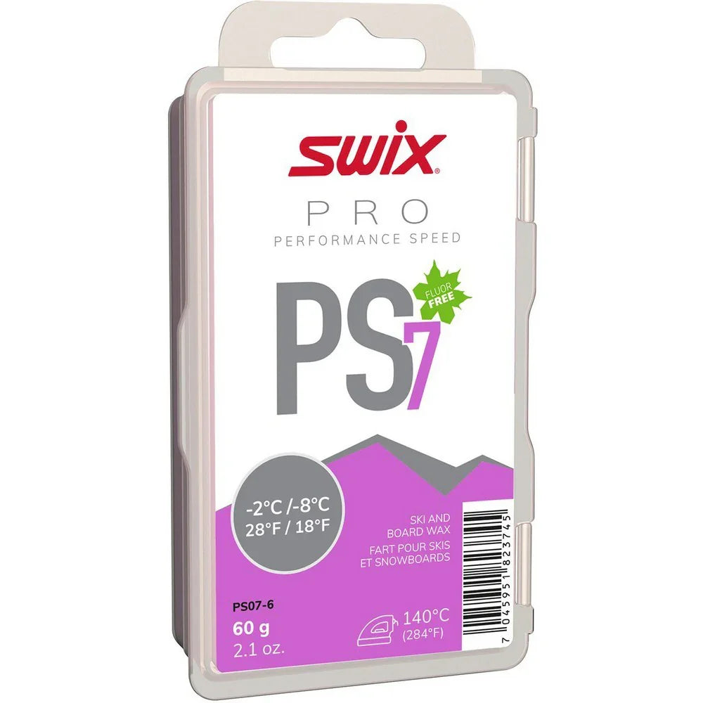 Fart de glisse Swix PS7 Violet -8°C/-2°C - 60g