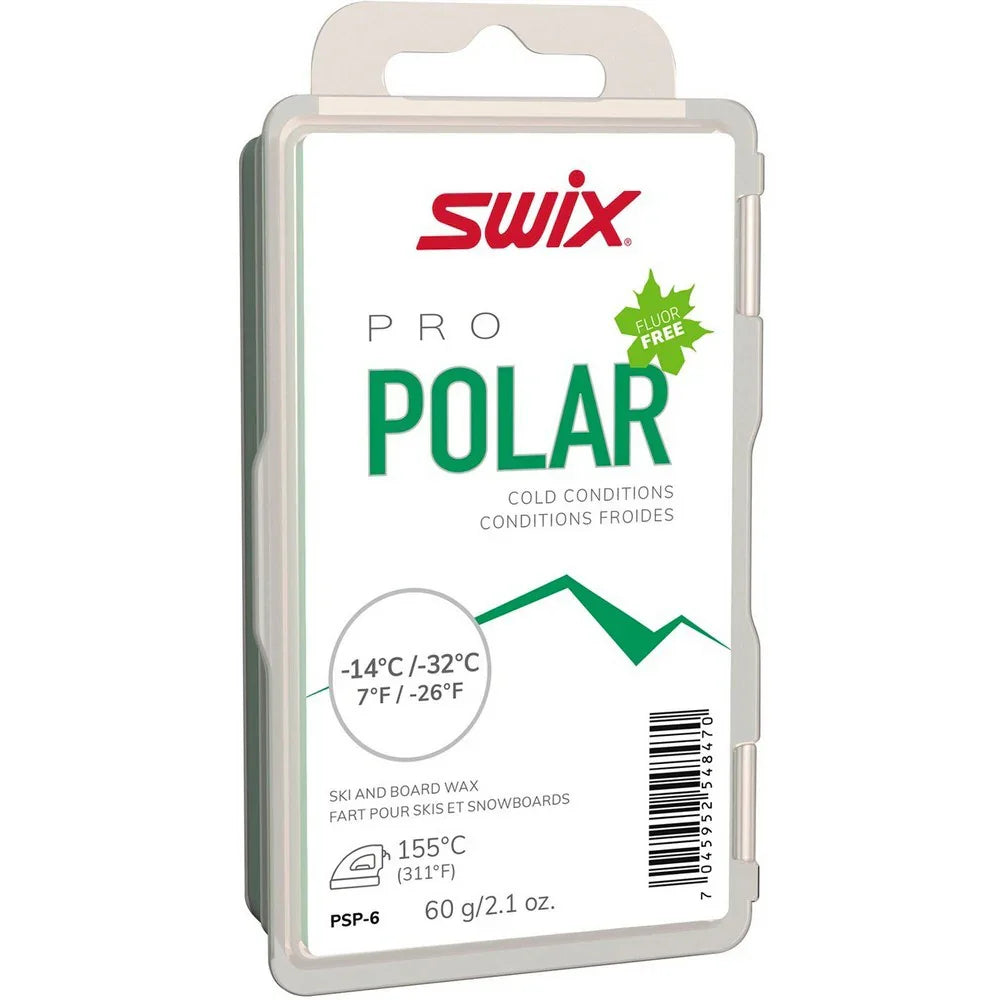 Swix PS Polar -32°C/-14°C Glide Wax - 60g