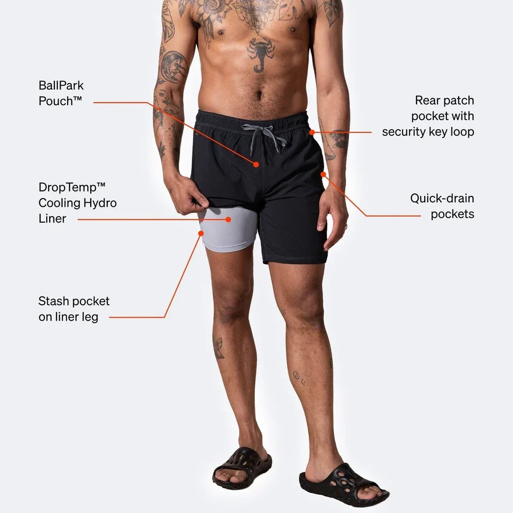 Short de bain Saxx Oh Buoy 7" (hommes)