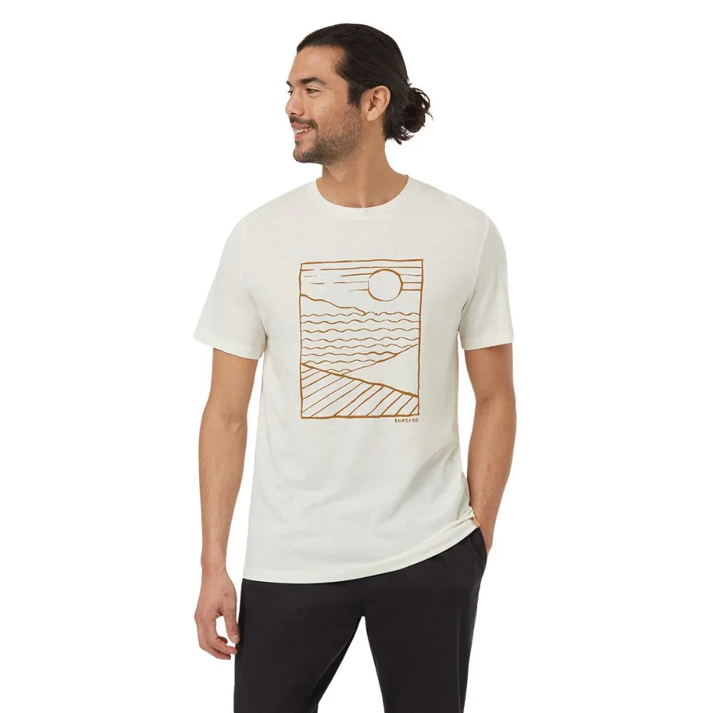 T-shirt Tentree Linear Scenic (hommes)