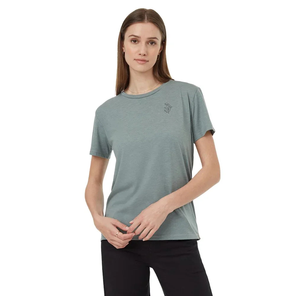 T-shirt Tentree Wildflower Embroidery (femmes)