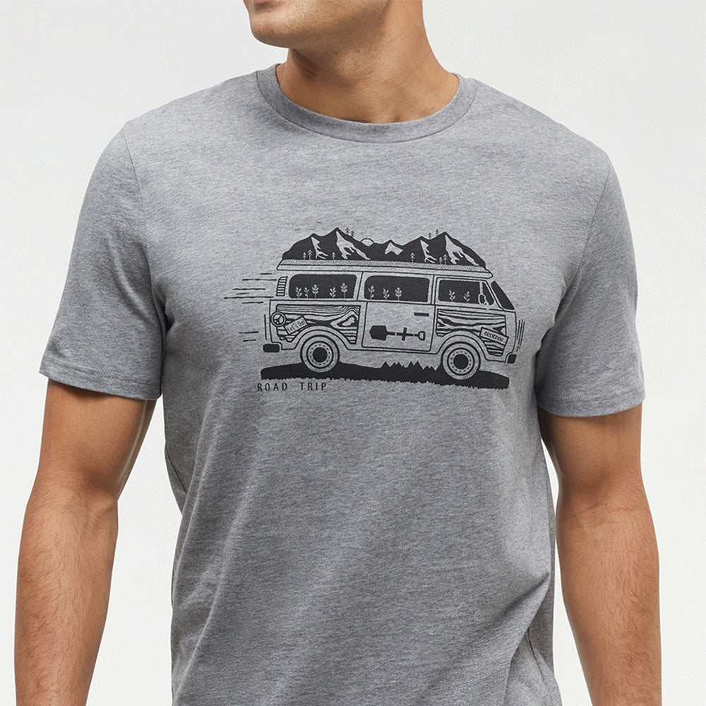 T-shirt Tentree Road Trip (hommes)