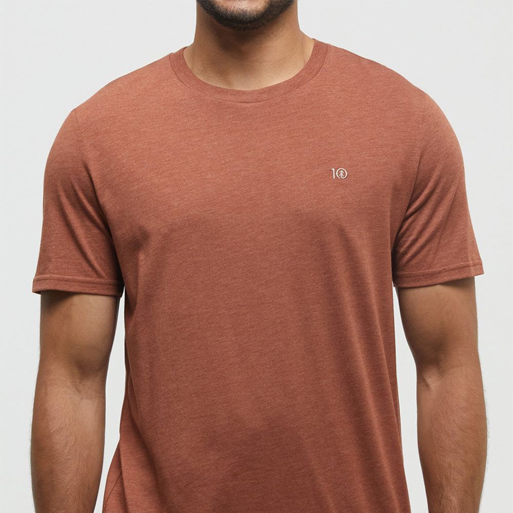 T-shirt Tentree Embroidered Ten (hommes)