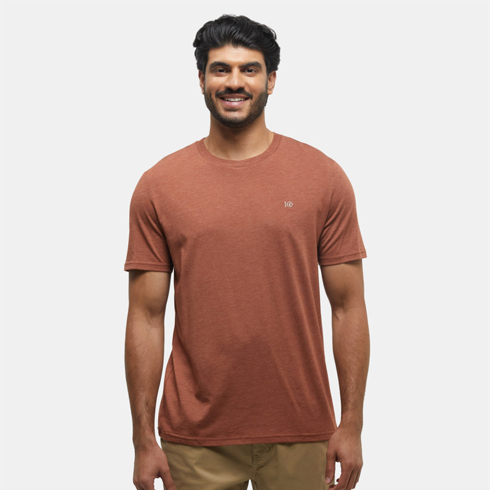 T-shirt Tentree Embroidered Ten (hommes)