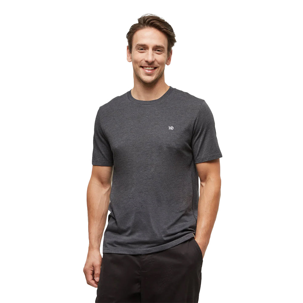 T-shirt Tentree Embroidered Ten (hommes)