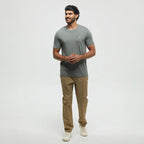 T-shirt Tentree Embroidered Ten (hommes)