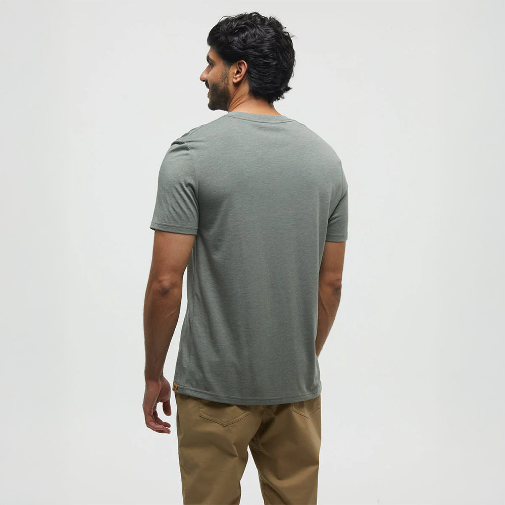 T-shirt Tentree Embroidered Ten (hommes)