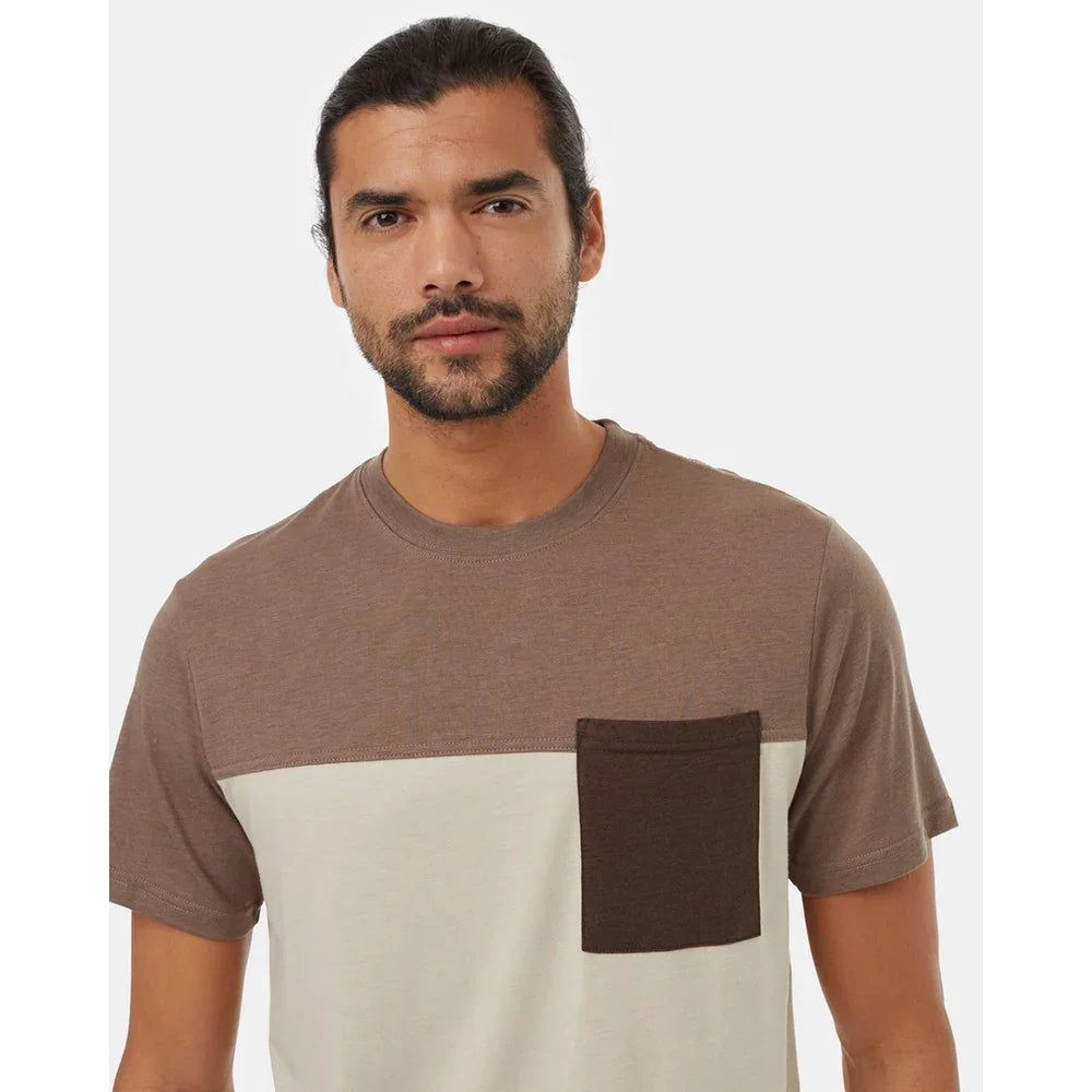 T-shirt à poche à couleurs contrastantes Tentree (hommes)