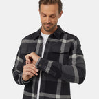 Manteau en flannelle Tentree Heavy Weight (hommes)