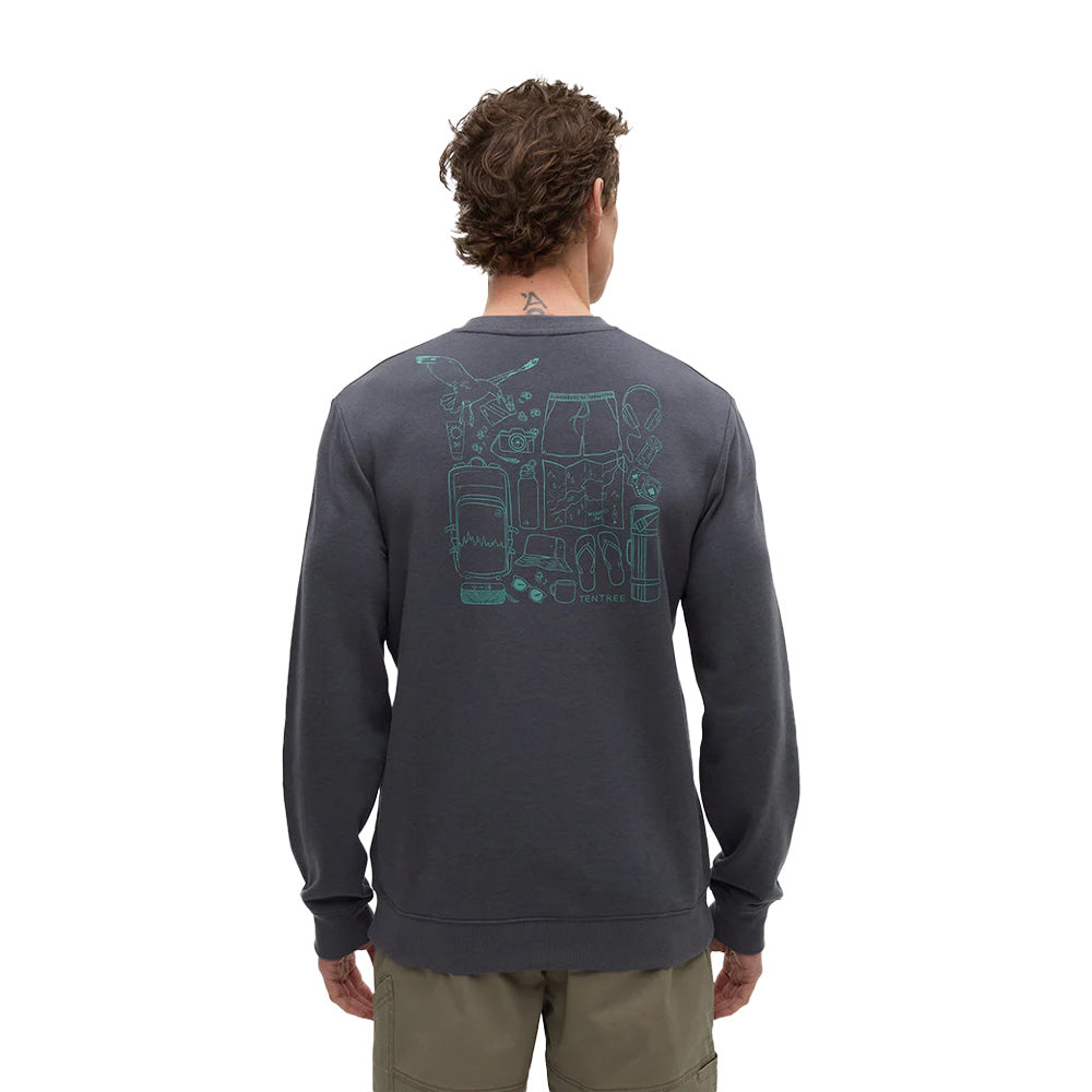Tentree M's Lake Life Essential Long Sleeve Crewneck