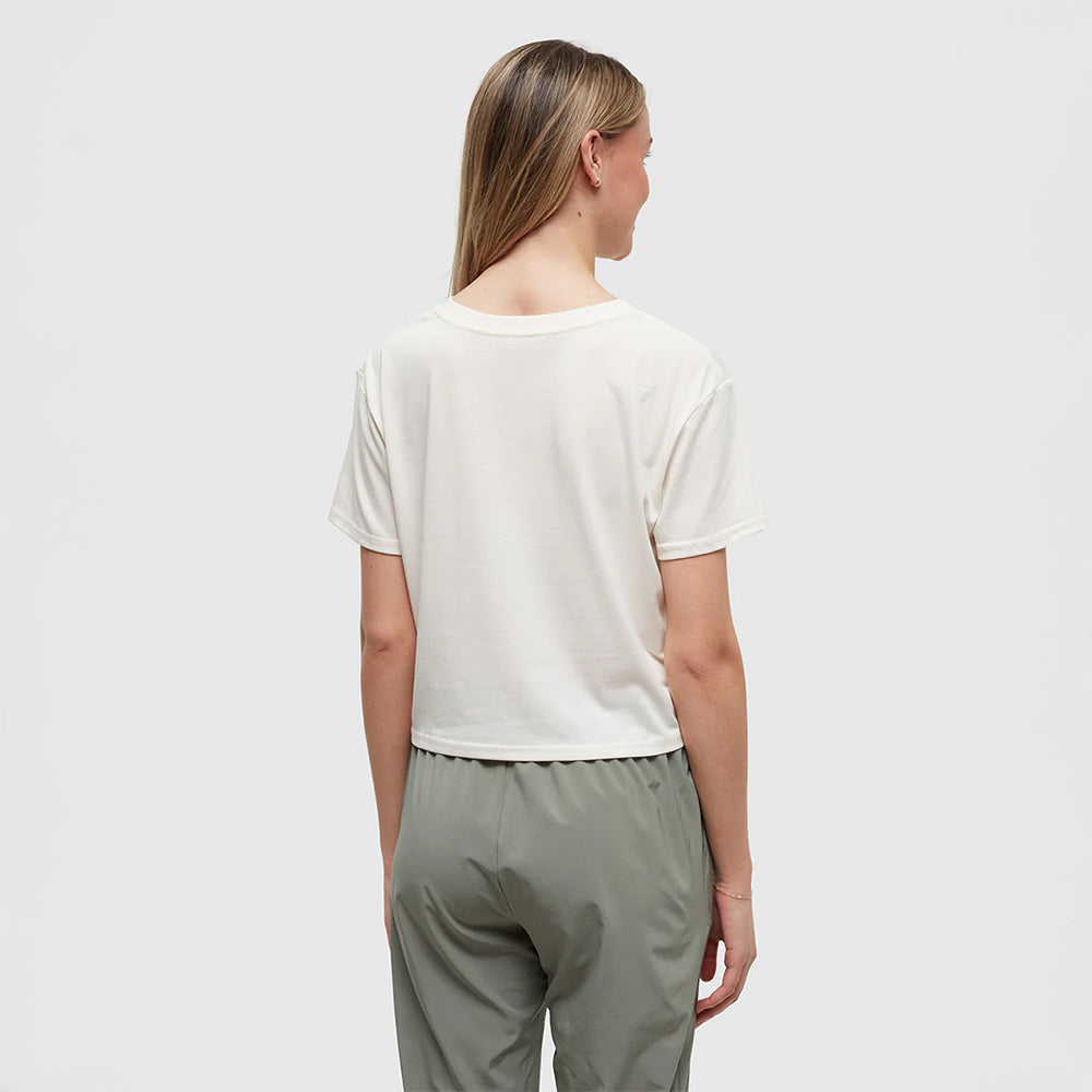 T-shirt Tentree Floral Crop (femmes)