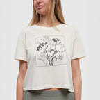 T-shirt Tentree Floral Crop (femmes)