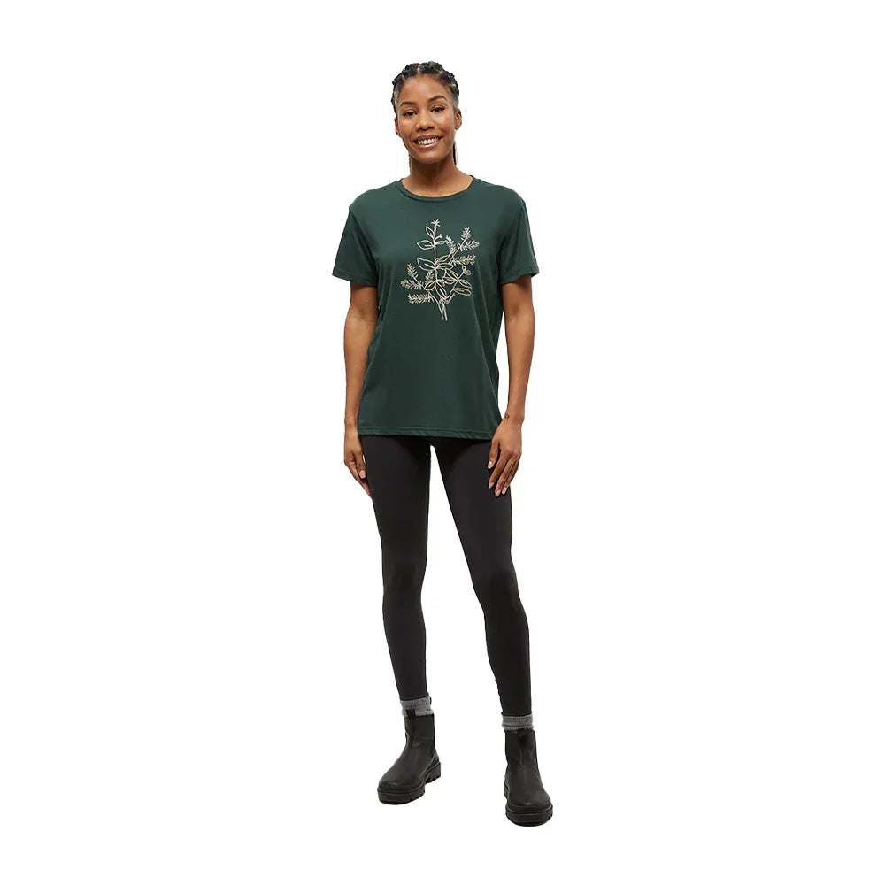 T-shirt Tentree Autumn Flora (femmes)