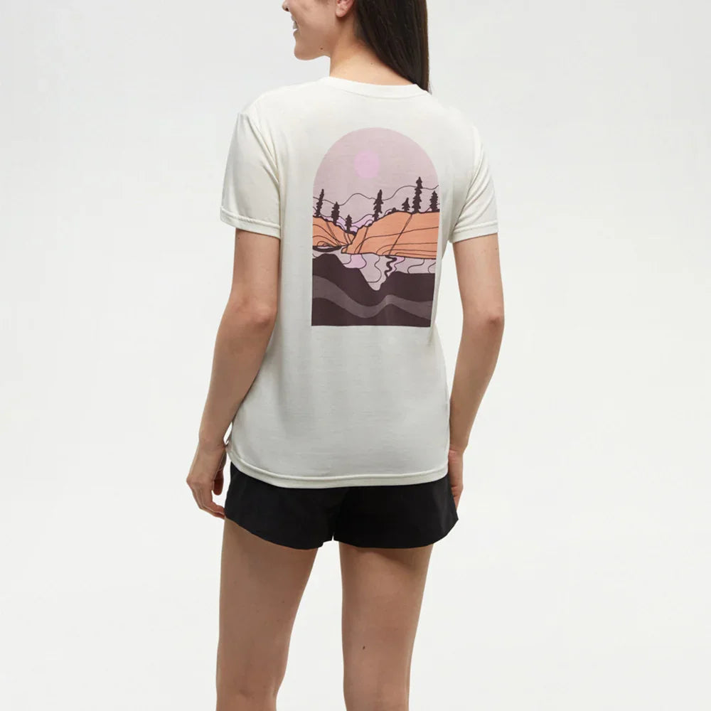 T-shirt Emerald Edge Arch (femmes)