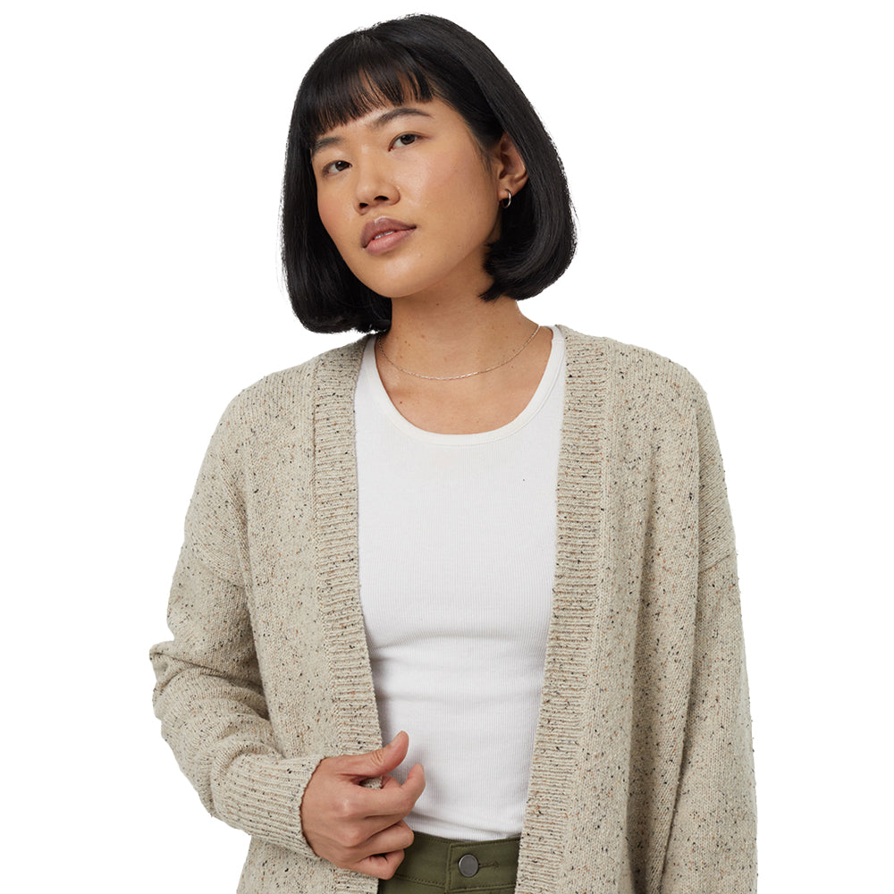 Cardigan Tentree Highline Mid Length Nep (femmes)