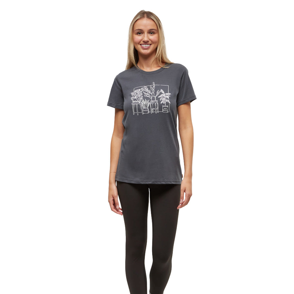 T-shirt Tentree Plant Cropped (femmes)