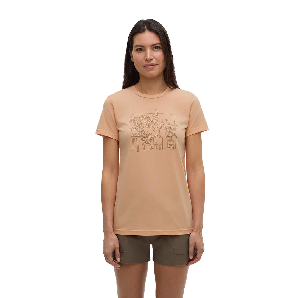 T-shirt Tentree Plant Cropped (femmes)