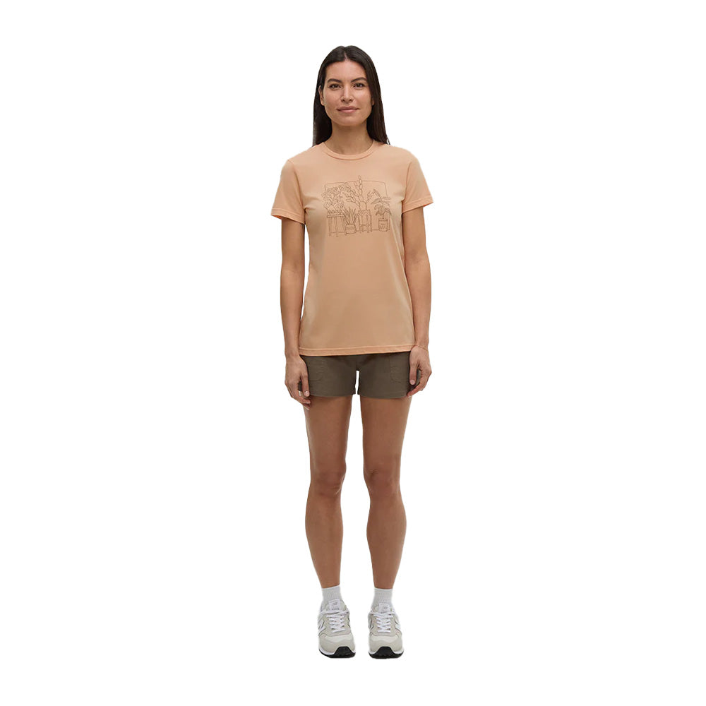 T-shirt Tentree Plant Cropped (femmes)